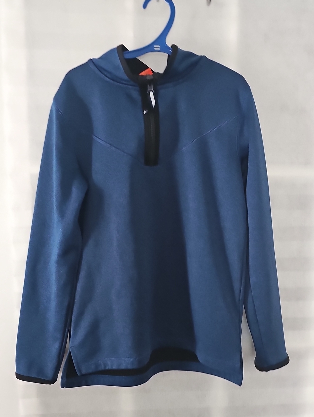 Joe Fresh Men's Navy Blue Half-Zip Performance Sweater